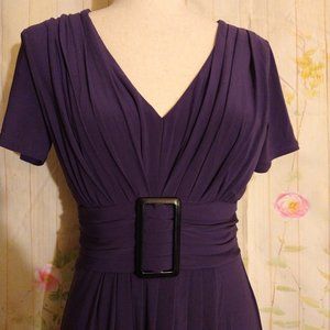 Julian Talyor NY dress, gently used,  lovey deep purple
